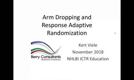 NHLBI ICTR Webinar #2, Arm dropping and response adaptive randomization